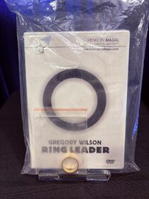 Gregory Wilson's RING LEADER, DVD and Prop, Never Used