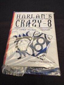 Dan Harlan's CRAZY-8, NEW TnR Signed Card Trick