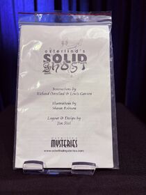 Richard Osterlind's SOLID GHOST Prop and Instructions